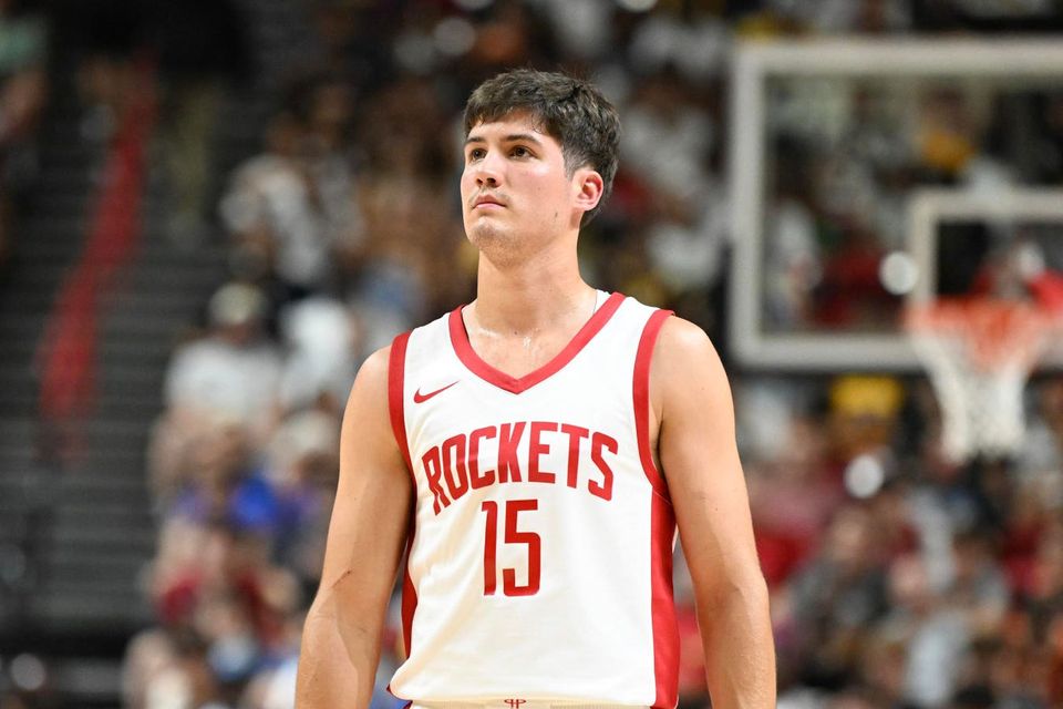 Rockets Assign Rookie Guard Reed Sheppard to G League-thumbnail