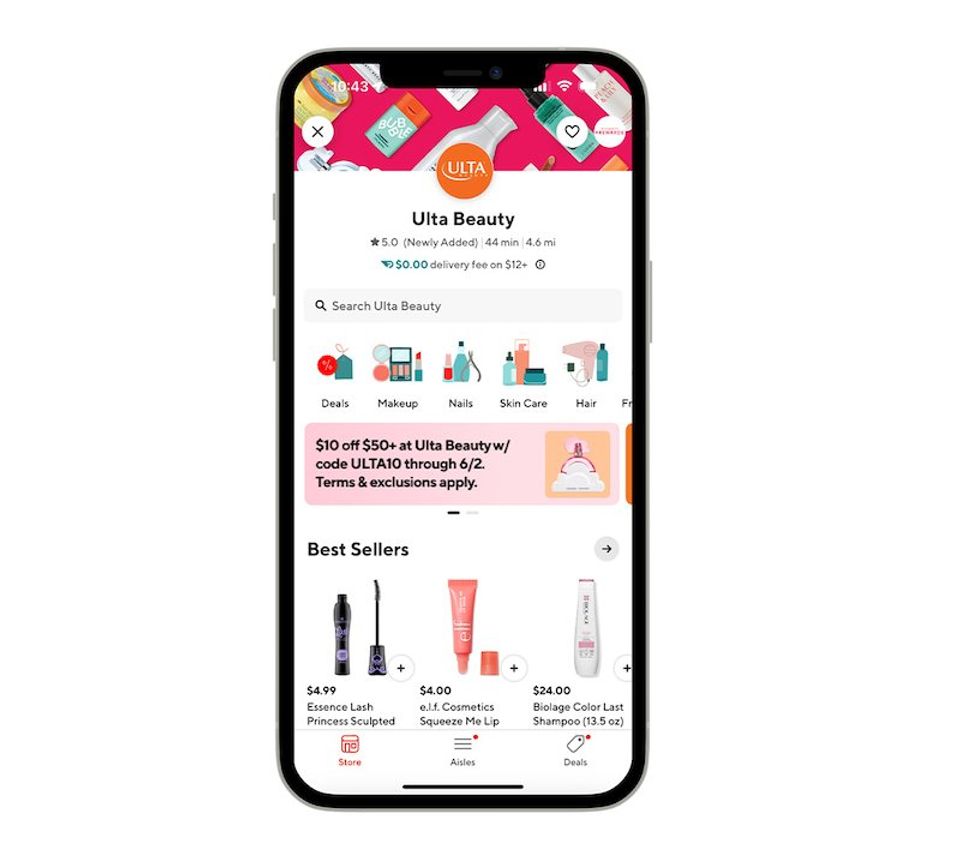 Ulta Beauty expands partnership with DoorDash for on-demand delivery-thumbnail