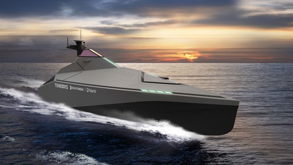 Hyundai unveils AI-powered unmanned vessel for covert missions-thumbnail