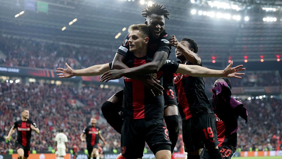 Late Leverkusen strike secures UEL final spot-thumbnail