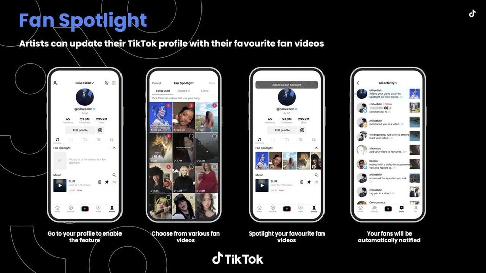 TikTok launches 'Fan Spotlight' feature with Billie Eilish-thumbnail