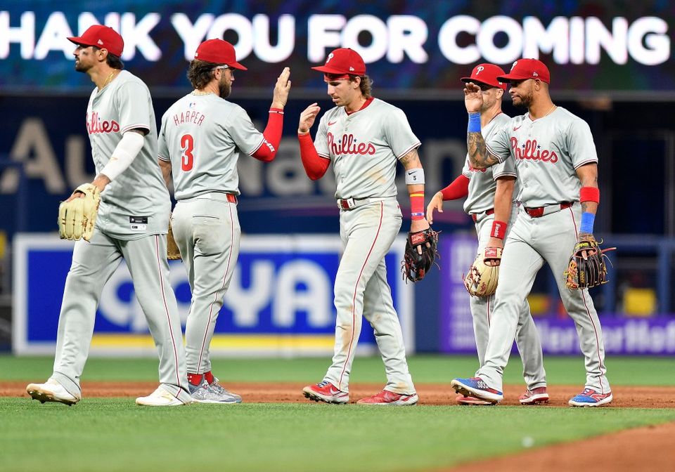 Phillies aim to extend road win streak against Marlins-thumbnail