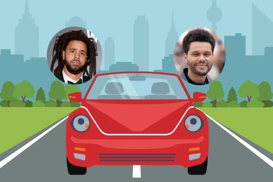 J. Cole and The Weeknd Among Most Popular Hip-Hop Songs to Drive To-thumbnail