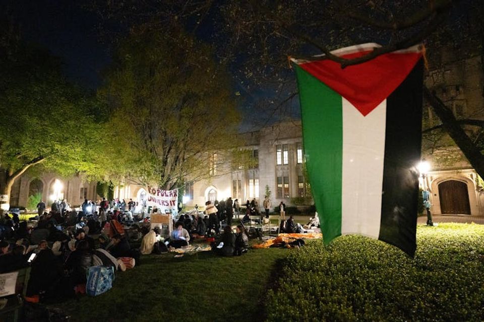 Gaza Solidarity Encampment enters fourth day at Princeton-thumbnail