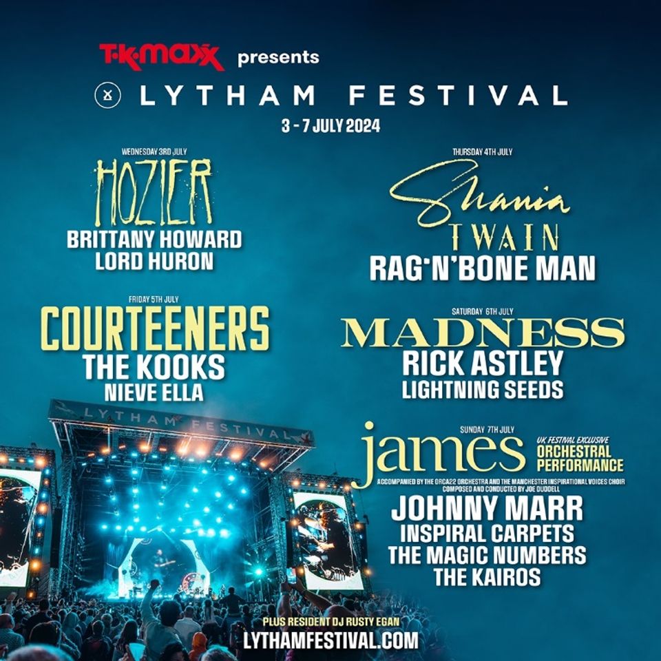 TK Maxx Presents Lytham Festival 2024: 5 Nights of Live Music-thumbnail