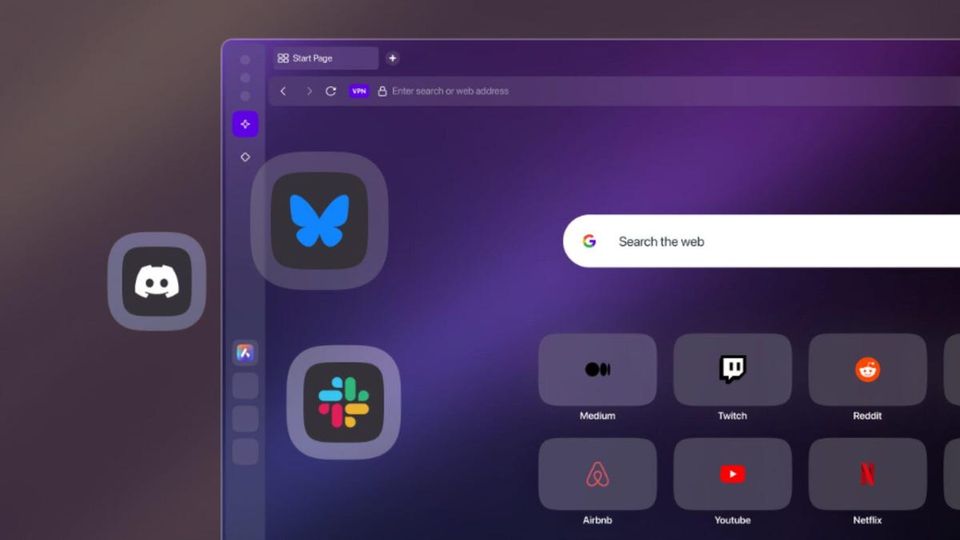 Opera Enhances Sidebar with Bluesky, Discord, and Slack Integration-thumbnail