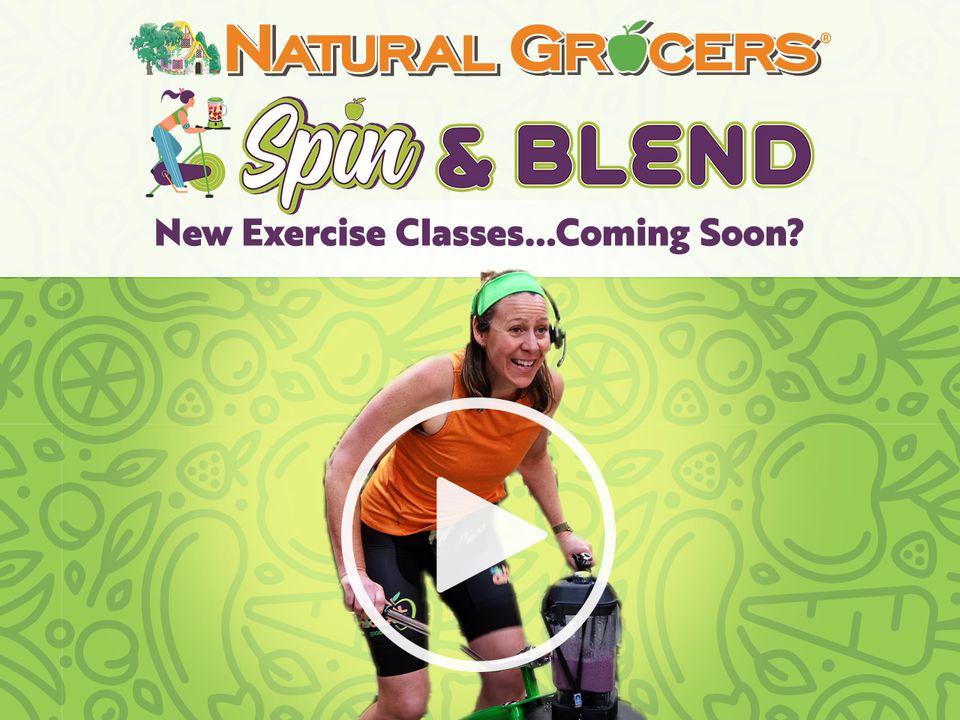 Natural Grocers Introduces Spin & Blend Fitness Classes for April Fools' Day-thumbnail