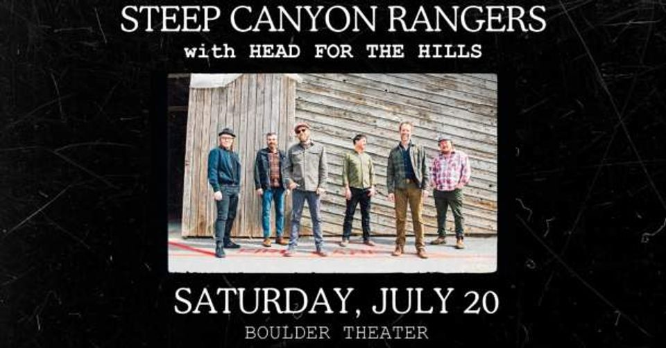 Steep Canyon Rangers to Perform at Boulder Theater with Head for the Hills-thumbnail