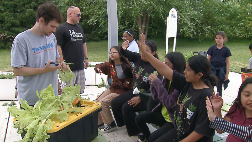 Indianapolis School Gardening Club Harvests Fields-thumbnail