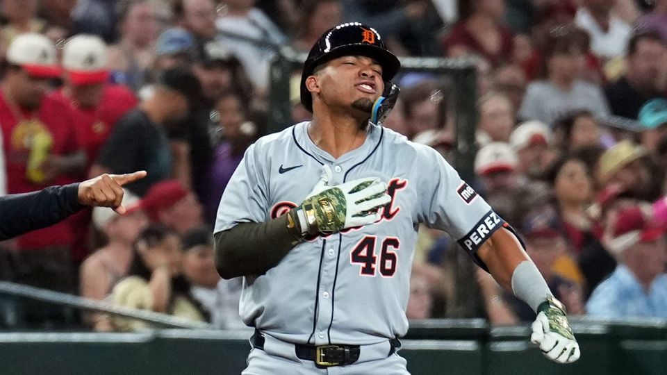 Detroit Tigers' Wenceel Pérez shines as a rookie in MLB-thumbnail