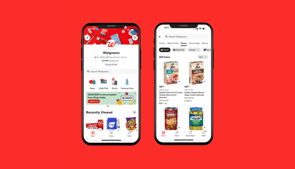 DoorDash and Walgreens partner to offer SNAP/EBT payment at nearly 7,800 Walgreens stores-thumbnail