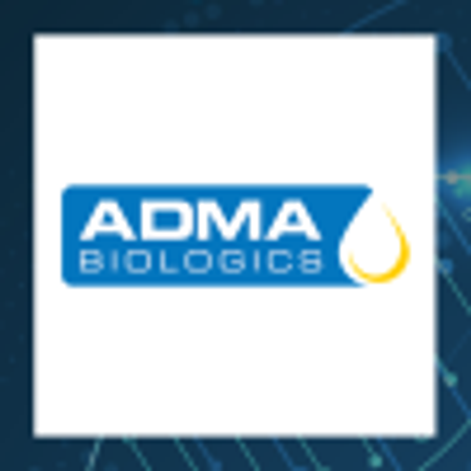 ADMA Biologics Receives New $10 Price Target from HC Wainwright-thumbnail