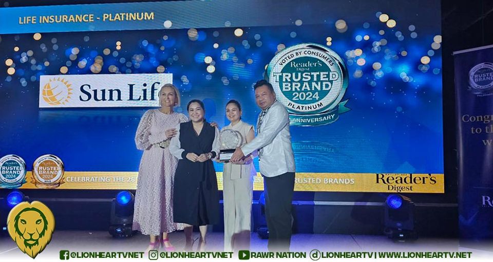 Sun Life Philippines wins Platinum Award in Trusted Brand Awards-thumbnail