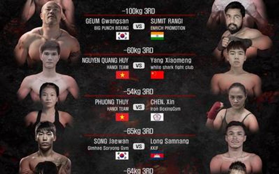 MAXFC 27 in Vietnam: 7 countries to participate in 8 matches-thumbnail