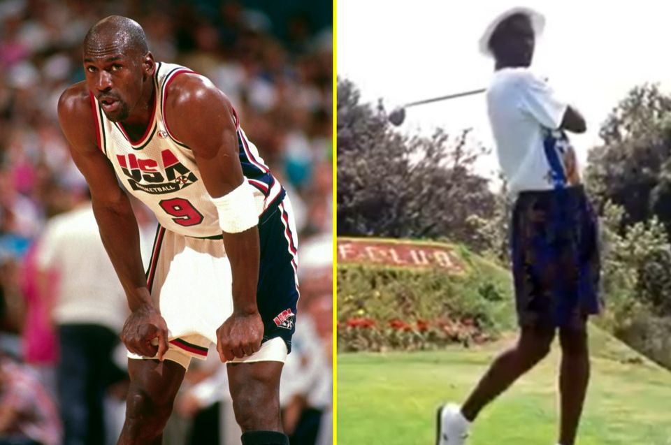 Michael Jordan's competitiveness extends to golf-thumbnail