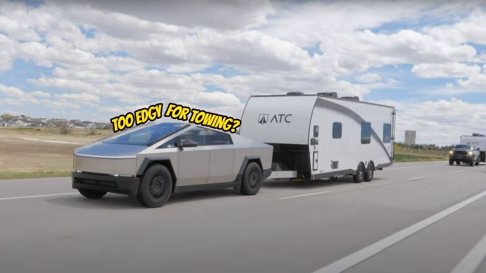 Tesla Cybertruck's towing capacity limited by battery range and charging time-thumbnail